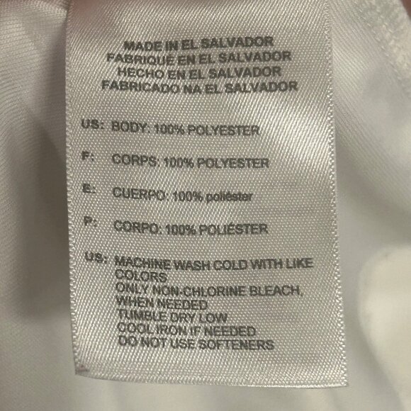 Adidas Men's Shirt Size Small 3/4 Sleeve Tee Baseball Print Sleeve EUC - Picture 7 of 9